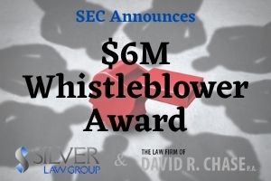 On December 1, 2020, the Securities and Exchange Commission (SEC) announced that two whistleblowers had been awarded over $6 million for providing information and assistance that led to a successful enforcement action.  The SEC’s press release called the whistleblowers’ assistance substantial and stated that they provided it to the SEC and another government agency. Their assistance included providing documents, taking part in interviews, and identifying individuals involved in the misconduct.  Jane Norberg, Chief of the SEC’s Office of the Whistleblower said “The whistleblowers’ information led to multiple successful government actions related to a complex scheme involving several individuals and tens of millions of dollars in ill-gotten gains. Today’s award demonstrates the significant contributions whistleblowers make to investigations that can save the SEC and other government agencies substantial time and resources.”