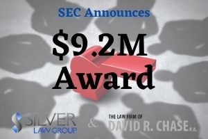 The Securities & Exchange Commission (SEC) announced its latest award of $9.2 million to a helpful whistleblower who offered assistance at their own expense.  This individual traveled to be personally interviewed by the US Department of Justice, and paid for their travel out-of-pocket. As a result, their information led to successful actions led to actions by the DOJ, including a non-prosecution agreement (NPA) or deferred prosecution agreement (DPA).  This whistleblower offered a significant amount of information related to a continuing fraud to the SEC. The information led to a substantial amount of money that could be returned to the defrauded investors. The SEC then provided the information to the DOJ for their investigation and actions.  Additionally, this same whistleblower received a previous award from the SEC resulting from the same information that led to a successful SEC action. The previous SEC award is a precursor to today’s related action whistleblower award. 