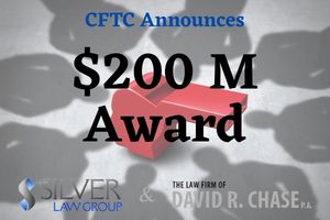 The Commodities Futures Trading Commission (CFTC) announced that almost $200 million was awarded to a whistleblower who provided information that contributed to an open investigation and led to successful actions by the CFTC, another U.S. federal regulator, and a foreign regulator. A press release from the CFTC stated that the information provided by the whistleblower “led the CFTC to important, direct evidence of wrongdoing. In order to qualify for an award, a whistleblower who significantly contributed to the success of an enforcement action must demonstrate that there is a “meaningful nexus” between the information provided and the CFTC’s ability to successfully complete its investigation, and to either obtain a settlement or prevail in a litigated proceeding.” The CFTC has given whistleblower awards for enforcement actions that have resulted in sanctions of over $3 billion. The CFTC’s whistleblower program was created under the Dodd Frank Wall Street Reform and Consumer Protection Act of 2010. The program’s first award was in 2014, and the CFTC has awarded mover $300 million to whistleblowers.