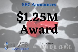 The Securities & Exchange Commission (SEC) has awarded another whistleblower bounty to someone offering information and assistance. This time, the whistleblower received an award of $1.25 million after voluntarily supplying information that resulted in a successful SEC enforcement action.  Providing the SEC with valuable and original information, the individual also continued to assist staff by providing information that saved the SEC investigative resources. This included the identification of key witnesses, explaining vital documentation and relevant terminology, and helped direct the investigation to the core concerns.  The agency did find that the individual did engage in “unreasonable reporting delay.” The whistleblower did, in fact, wait more than 18 months to report the information to their company internally, and three years to report the misconduct to the SEC. There was no reason given for the delay in reporting.  Although this could have led to a reduction or even elimination of an award, the Claims Review Staff (CRS) decided not to invoke that rule and allowed the individual to receive the award in the appropriate percentage. The claimant did not contest the CRS’ decision, and applied to receive the award.   Since its inception in 2012, the SEC has awarded $1.2 billion to 256 whistleblowers who provided credible and original information that led to a successful enforcement action. The monies are paid from a fund of collected administrative fines and fees paid by those found to violate securities laws. Once those monetary sanctions reach $1 million, whistleblowers may receive awards and bounties of 10% to 30% of the monies collected. Investor’s funds are not used for these awards.