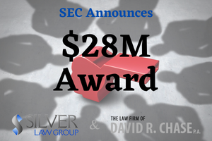 The SEC recently announced the award of over $28 million to seven individuals who submitted information to the Office of the Whistleblower that led to a successful enforcement action. The first whistleblower received $13 million Four whistleblowers received a joint award of $13 million Two whistleblowers received a joint award of $2 million The first whistleblower provided the SEC with highly detailed information that saved staff time and resources and helped return millions of dollars to defrauded investors. The second, third, fourth, and fifth whistleblowers also offered highly detailed information early in the investigation. They also participated in interviews, identified key witnesses, provided documentation, and other continuing assistance. Their assistance also led to the return of millions of dollars to defrauded investors in the case. The fifth and sixth whistleblowers began aiding SEC staff after the investigation had already begun, but participated in interviews, offered documentation and continuing assistance throughout the investigation. All seven whistleblowers voluntarily provided their information to the SEC after multiple attempts to report their concerns to company management. The first five whistleblowers “suffered hardships as a result” after these attempts to report concerns to the company.